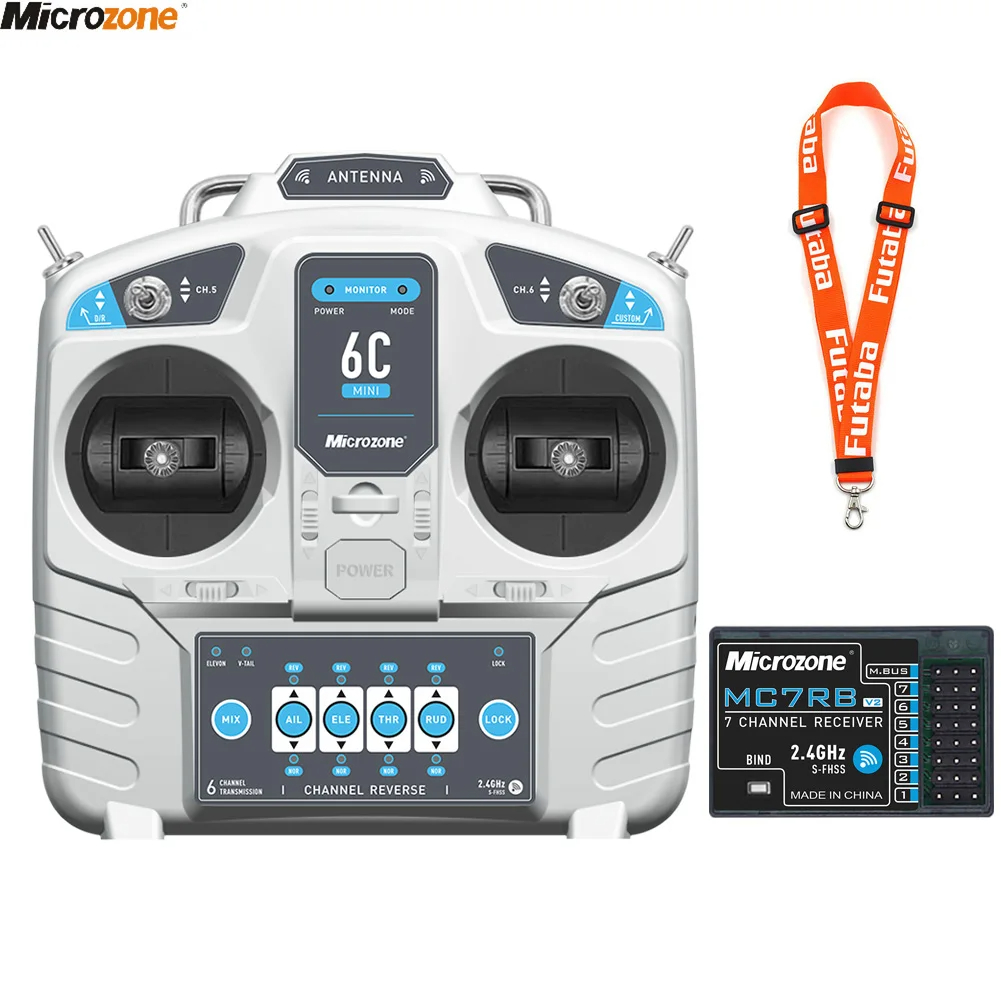 Drone Gimbal Controller - جهاز إرسال متحكم ميكروزوني مع مستقبل